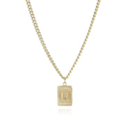 Alphabet Necklace Real Gold Plated Alphabet – Jewelry Gift Ideas — 6
