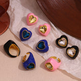 Niche Ring Stainless Steel 18K Gold Plating Cut Surface – Useful Gifts — 14
