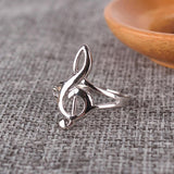 Unique Hollow Out Musical Notes Rings For Women – Jewelry Gift Ideas — 4