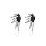 Sterling Silver Stud Earrings Simple All-match Horse – Beauty Gifts — 2