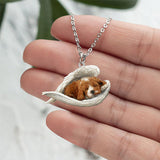 Acrylic Plane Lazy Dog Hanging Necklace – Jewelry Gift Ideas — 10