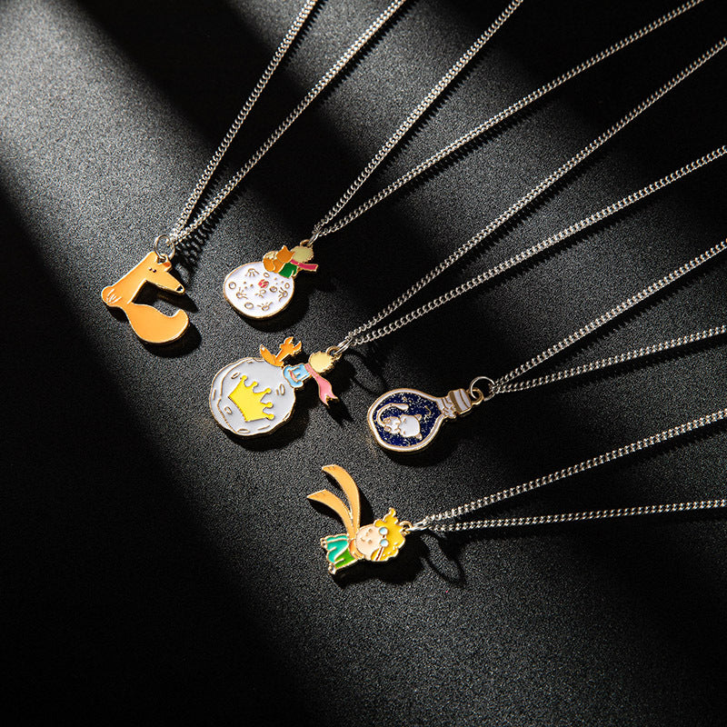 The Little Prince Surrounding Necklace Pendant – Jewelry Gift Ideas — 1