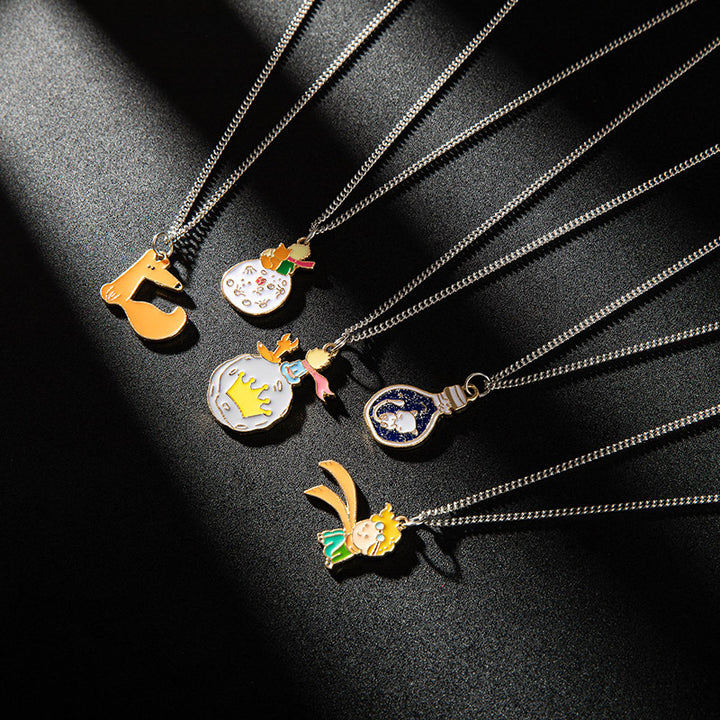 The Little Prince Surrounding Necklace Pendant – Jewelry Gift Ideas — 1