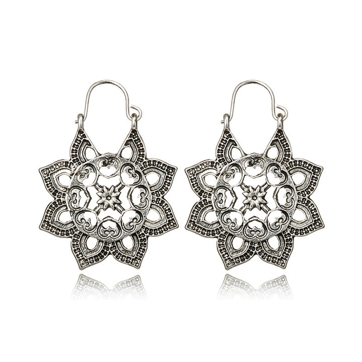 Ethnic carving earrings – Stylish Gifts — 1