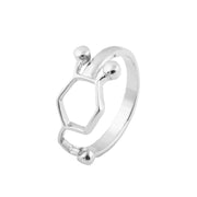 Geometric molecular ring – Unique Gift Ideas — 1