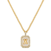 English Letter Fashion Commuter Diamond Necklace – Jewelry Gift Ideas — 2