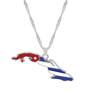 Creative Map Stainless Steel Necklace Pendant – Jewelry Gift Ideas — 4