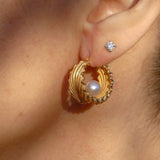 Creative Design Pearl Shell Eardrops – Small Gift Ideas — 6