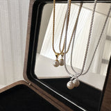 Women's Fashion Personality Pearl Necklace Simple – Jewelry Gift Ideas — 2