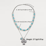 Semi-precious Stone Beaded Twin Earrings For Women – Gifts for Her — 12