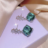 Aquamarine Topaz Pendant Yellow Diamond Suit – Jewelry Gift Ideas — 4