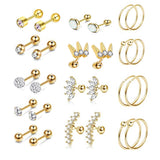Women's Fashion Zircon Ear Studs – Stylish Gifts — 11