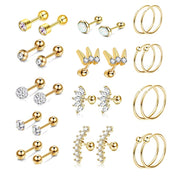 Women's Fashion Zircon Ear Studs – Stylish Gifts — 11