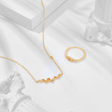 Japanese Natural Topaz Necklace – Jewelry Gift Ideas — 5