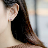 S925 Sterling Silver Gilded Tanzanian Earrings – Surprise Gifts — 3
