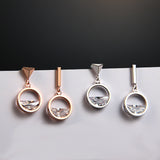 Zircon asymmetrical earrings – Gift Ideas — 4