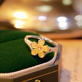 High-quality Color Treasure Ins Five Flower Ring – Gifts for Her — 5