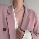 Vintage French Palace Pearl Pendant Clavicle – Jewelry Gift Ideas — 2