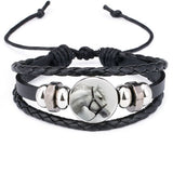 Fashion Hand-Woven Horse Cowhide Bracelet Bracelet – Stylish Gifts — 6