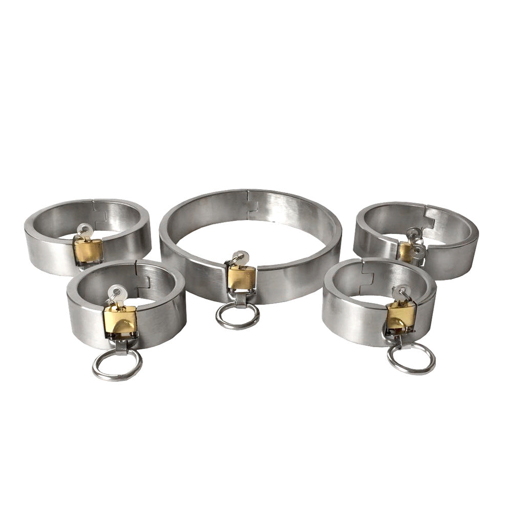 Stainless Steel Male Lock Five Piece Set – Gifts for Him — 1