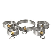 Stainless Steel Male Lock Five Piece Set – Gifts for Him — 1