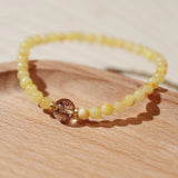 Single Circle Amber Beeswax String – Unique Gift Ideas — 3