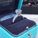 Half Of The Country Moissanite Diamond Ring Fidelity – Everyday Gifts — 4