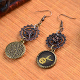 Creative Personality Gear Pendant Alloy Earrings – Jewelry Gift Ideas — 6