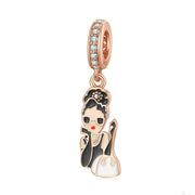 Fashion Golden Red Rose Bead – Stylish Gifts — 6