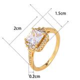 Hot Fashion Ladies Zircon Ring Silver Plated – Stylish Gifts — 5
