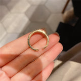 Double-opening Adjustable Micro-set Zircon Ring – Holiday Gift Ideas — 3