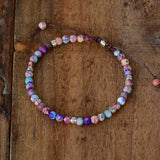 Emperor Stone Bead Handwoven Friendship Bracelet – Jewelry Gift Ideas — 4