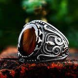Fashion Vintage Titanium Steel Ring – Stylish Gifts — 4