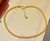 Exquisite Minority Lady Gold Bead Bracelet – Jewelry Gift Ideas — 1