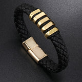 Multi-layer Leather Woven Bracelet Wrist Ring – Jewelry Gift Ideas — 2