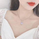 Wishing Star Aurora Glass Star Simple Clavicle – Jewelry Gift Ideas — 5