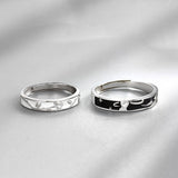 Prince And Rose Couple Ring Sterling Silver Pair – Gifts for Couples — 1
