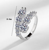 Design Sense Micro-inlaid Zircon Ring Women – Gifts for Her — 2