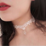 Personalized Multi-layer Crystal Lace Necklace – Jewelry Gift Ideas — 7