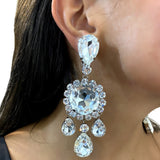 Exaggerated Rhinestone Pendant Necklace Set – Jewelry Gift Ideas — 3