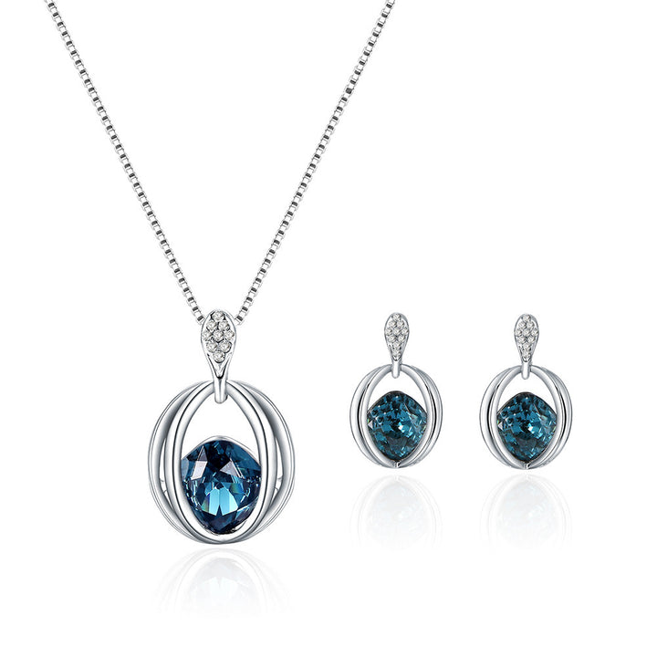 Women's Fashion Crystal Diamond Pendant Necklace – Jewelry Gift Ideas — 1