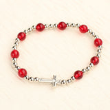 Women's Fashion Simple Cross Rosary Bracelet – Stylish Gifts — 3