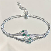 Women's Fashion And Fully-jewelled Snake Bracelet – Stylish Gifts — 2