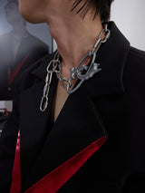 Original Niche Heavy Industry Metal Lock Necklace – Jewelry Gift Ideas — 2