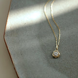 Rose Shaped Pendant With Glittering Flower – Jewelry Gift Ideas — 5