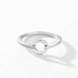 Female S925 Silver Ring Geometric Design Ring Ornament – Gifts for Her — 10