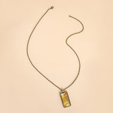 Long Pendant Winter Sweater Chain Colored Drawing – Jewelry Gift Ideas — 4