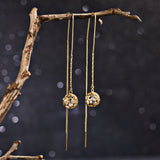 Simple Zircon Earrings Small Flower Bee Pendant – Jewelry Gift Ideas — 3