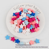 Wooden Mixed Peach Heart Five-pointed Star Small – Unique Gift Ideas — 3