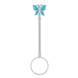 Creative Painting Oil Butterfly Smoking Ring Bracket – Creative Gifts — 7